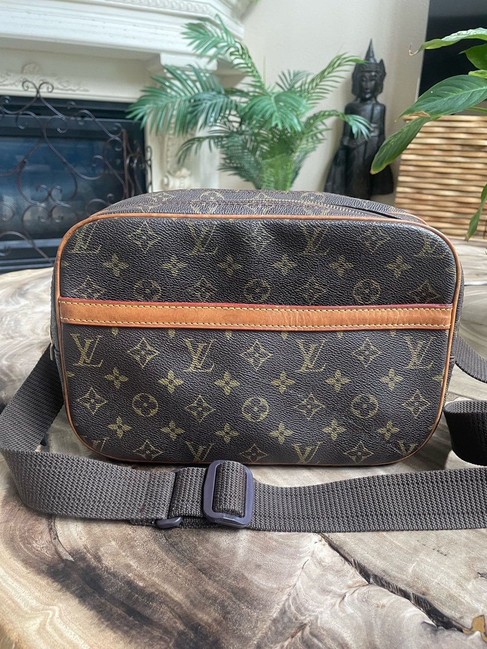 Louis Vuitton Reporter camera messenger monogram unisex bag